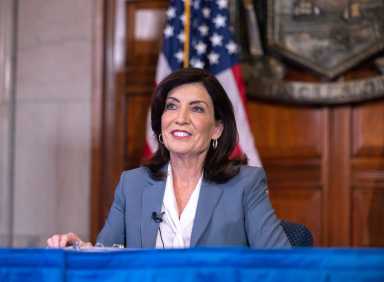 Governor Kathy Hochul.