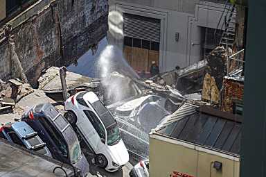 Parking Garage Collapse