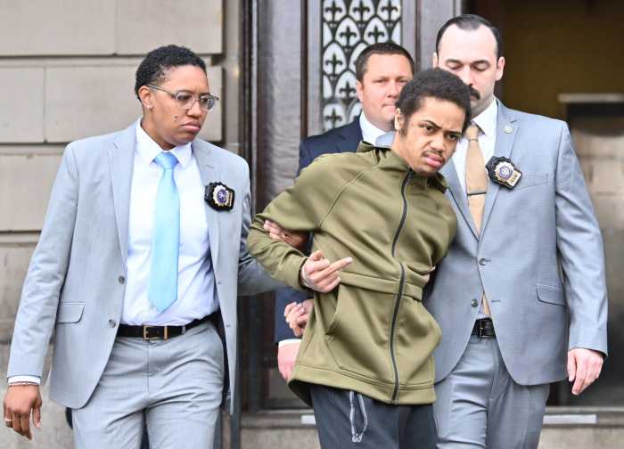 ‘He could not evade our reach’: Suspect cuffed in Queens cop shooting 8