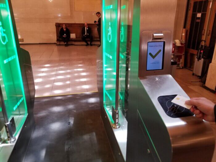 Fare evasion cost MTA nearly $700M last year, panel says, recommending new turnstile design 4 Conduent's fare array with built-in tap-to-pay features