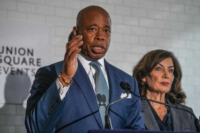 Mayor unveils new center to help migrants apply for asylum, gives $5M to legal service providers 6 Mayor Eric Adams demanding the feds allow migrants in New York City to work