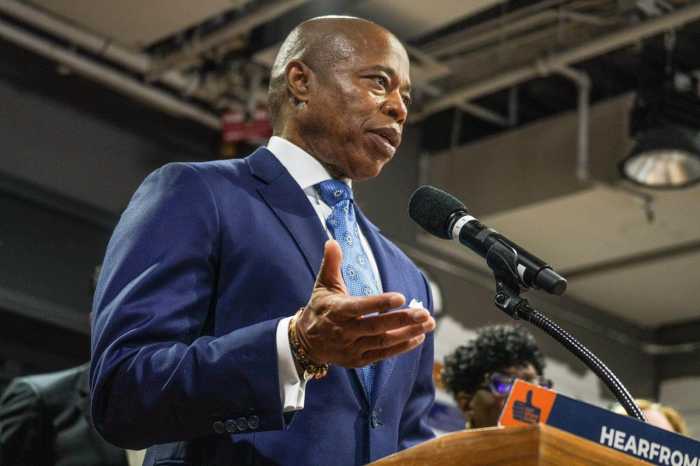 Mayor claims migrants are taking up nearly half of city hotel rooms amid surge, but quickly revised that figure 3 Mayor Eric Adams