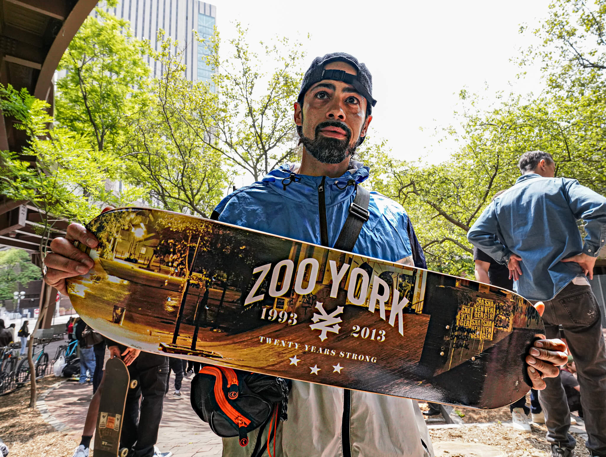 Rolling through 'The Arches': Lower Manhattan skatepark beneath the Brooklyn Bridge officially opens 9 Skater