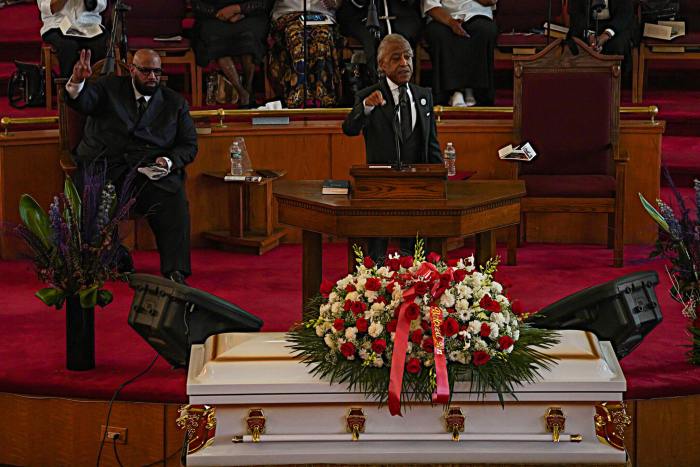 Daniel Penny claims he's not a white supremacist, wouldn't change his actions in first interview 5 The Rev. Al Sharpton delivers a eulogy for Jordan Neely at his funeral in Harlem