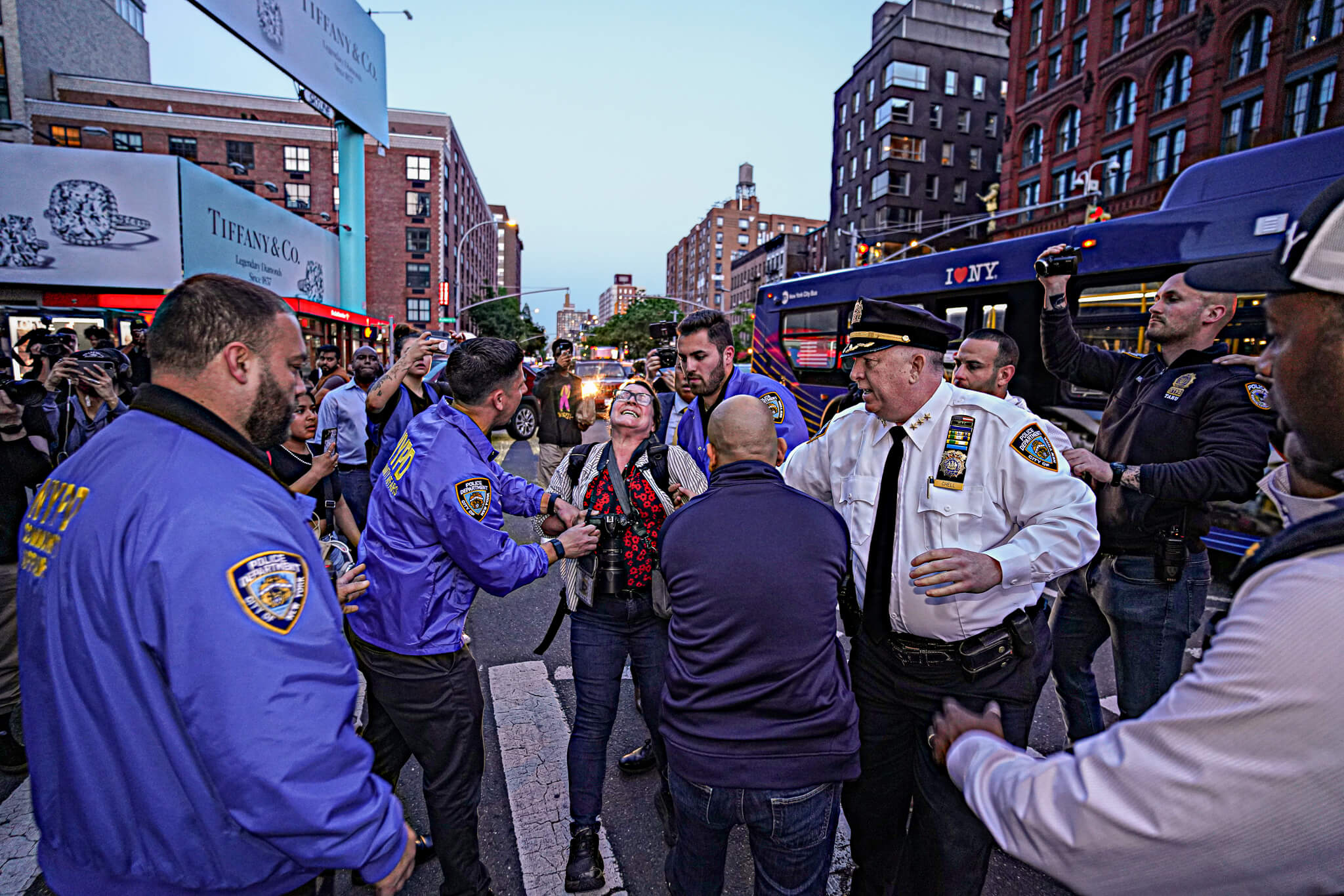 A night of chaos: Lower Manhattan protests over Jordan Neely's death lead to clashes and arrests 19 Protest