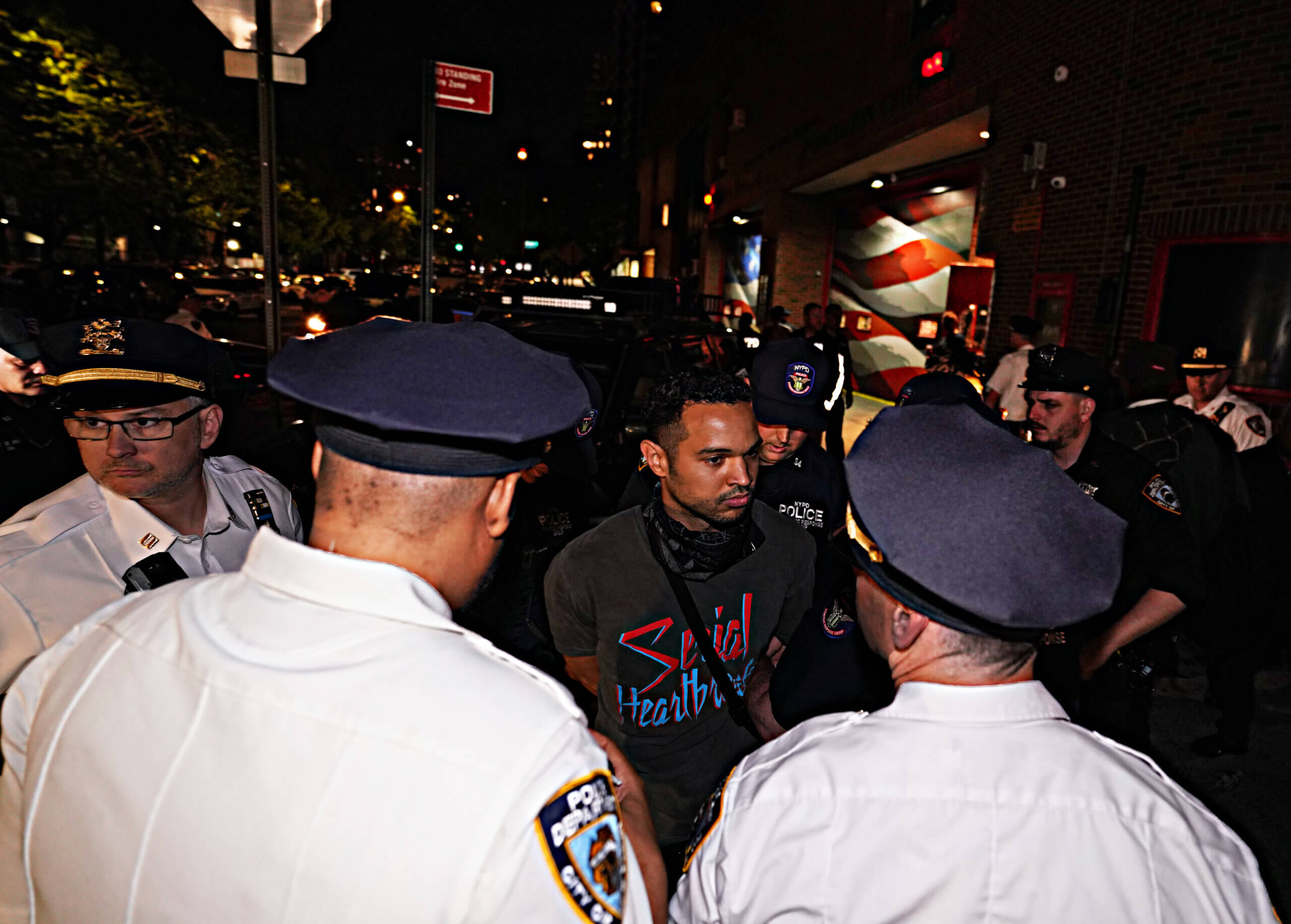 A night of chaos: Lower Manhattan protests over Jordan Neely's death lead to clashes and arrests 23 Protest