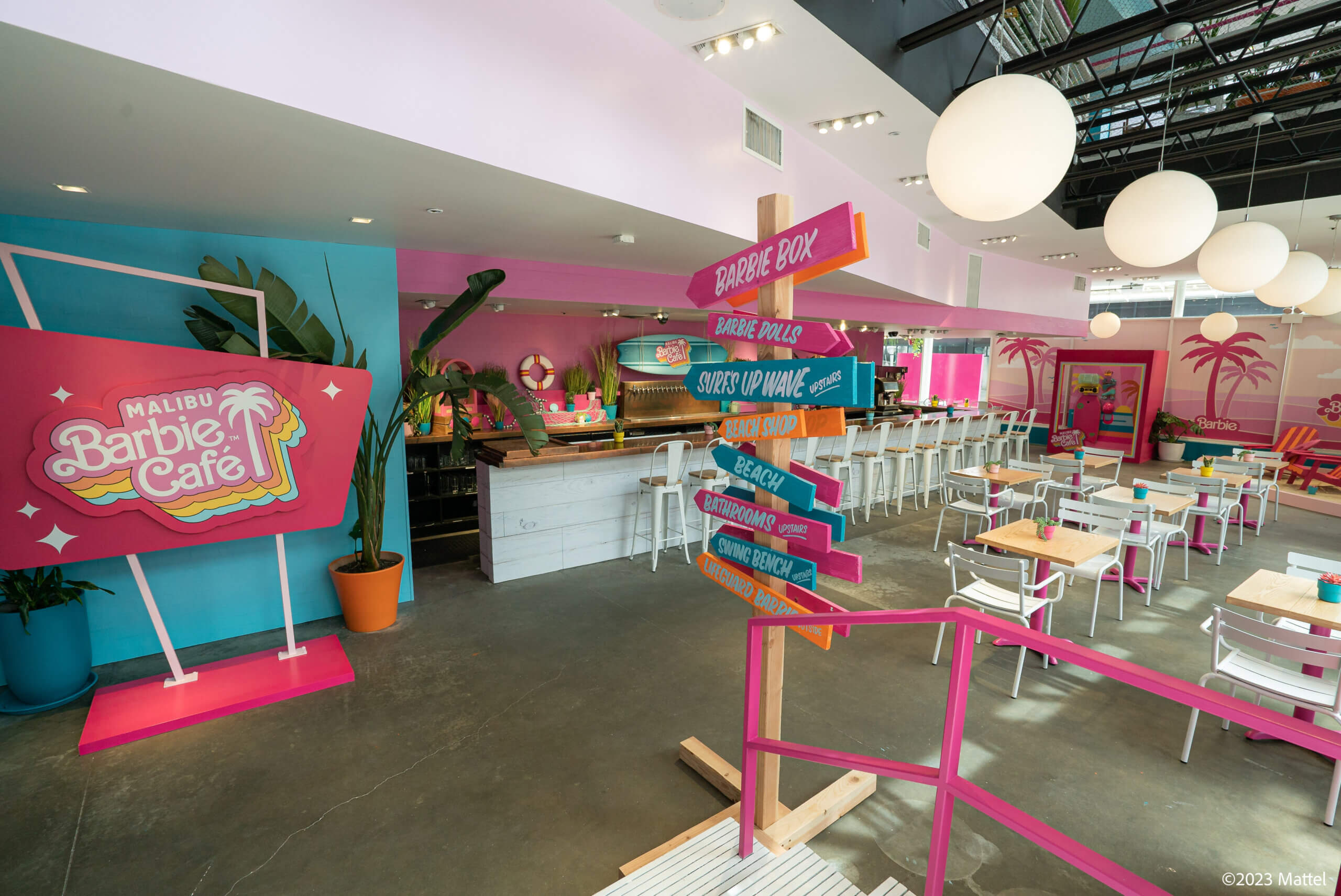 Take a look inside the Malibu Barbie Cafe, opening in the Seaport on May 17 17 Malibu Barbie Cafe