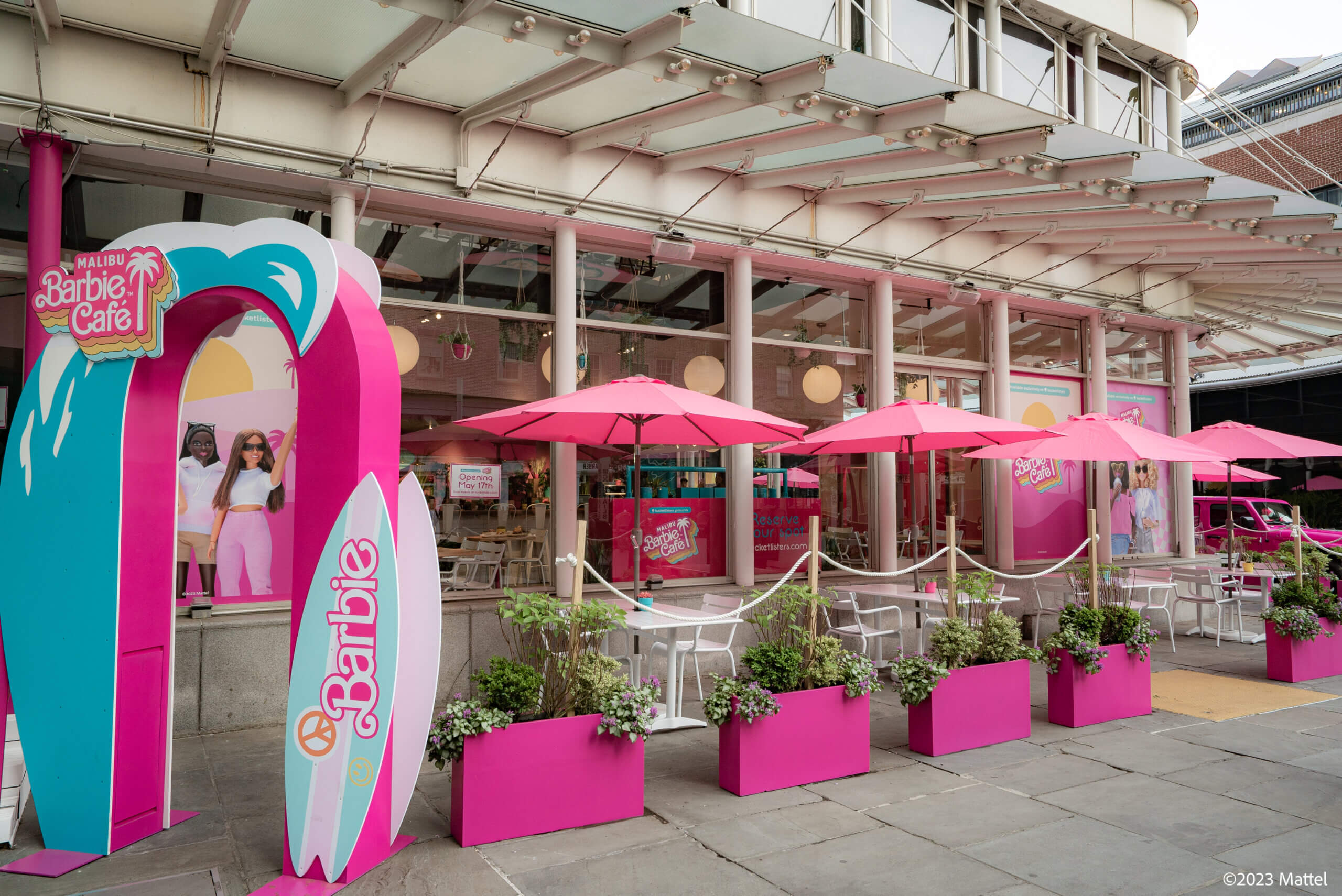 Take a look inside the Malibu Barbie Cafe, opening in the Seaport on May 17 16 Malibu Barbie Cafe