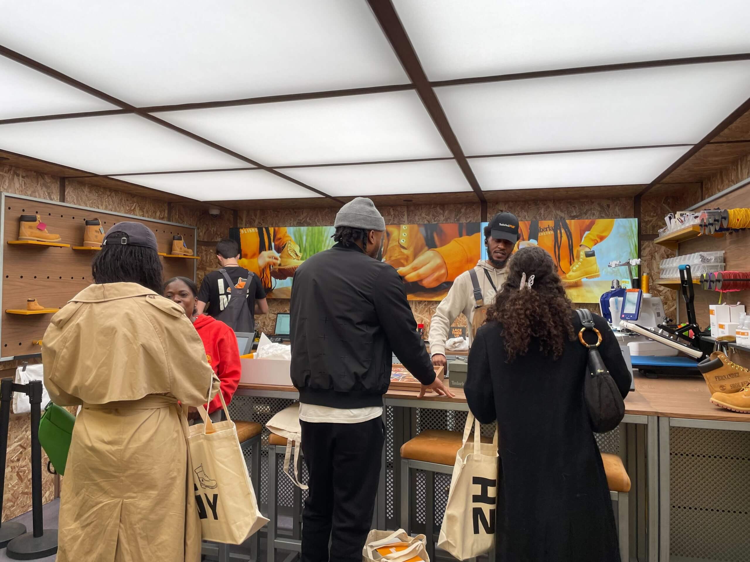 New SoHo Timberland store offers on-site customization, sustainability options and more 4 SoHo Timberland store