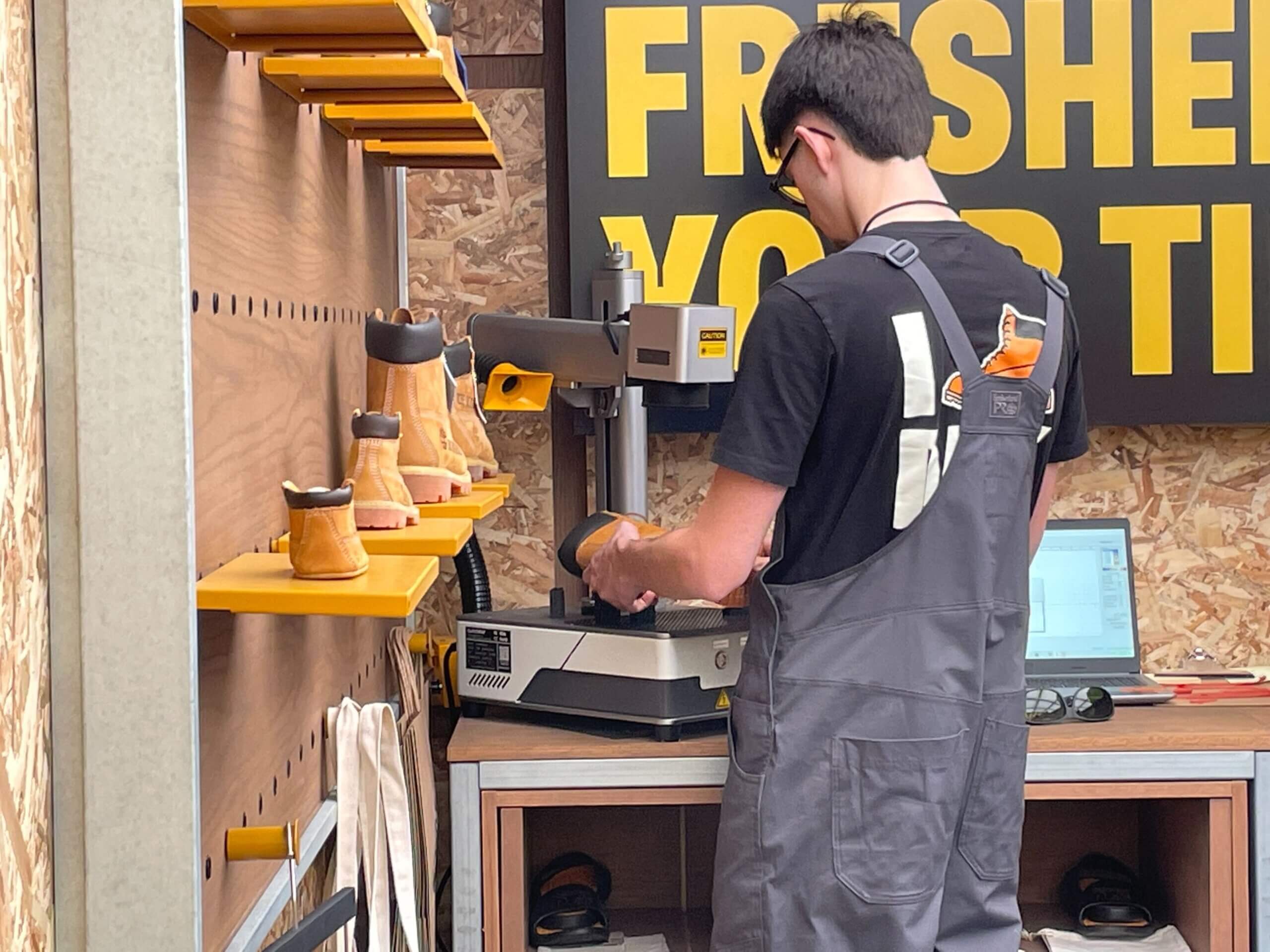 New SoHo Timberland store offers on-site customization, sustainability options and more 5 SoHo Timberland store