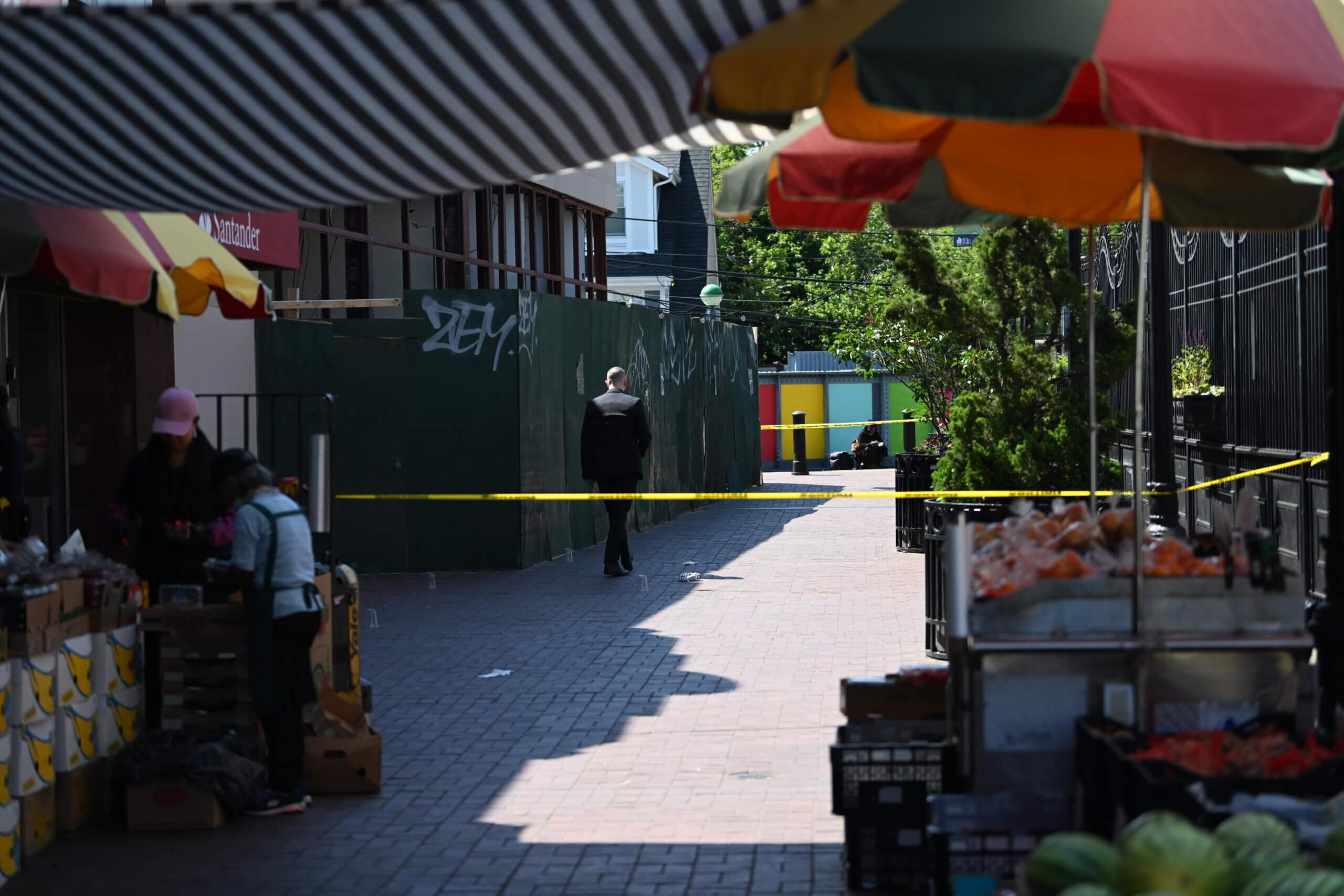 Brooklyn shooting leaves two men injured in broad daylight 11 Incident Scene