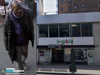 Suspect (NYPD) and West 4 Street-Washington Square Station (GMaps)