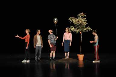 A scene from 'Are we not drawn onward to new erA'