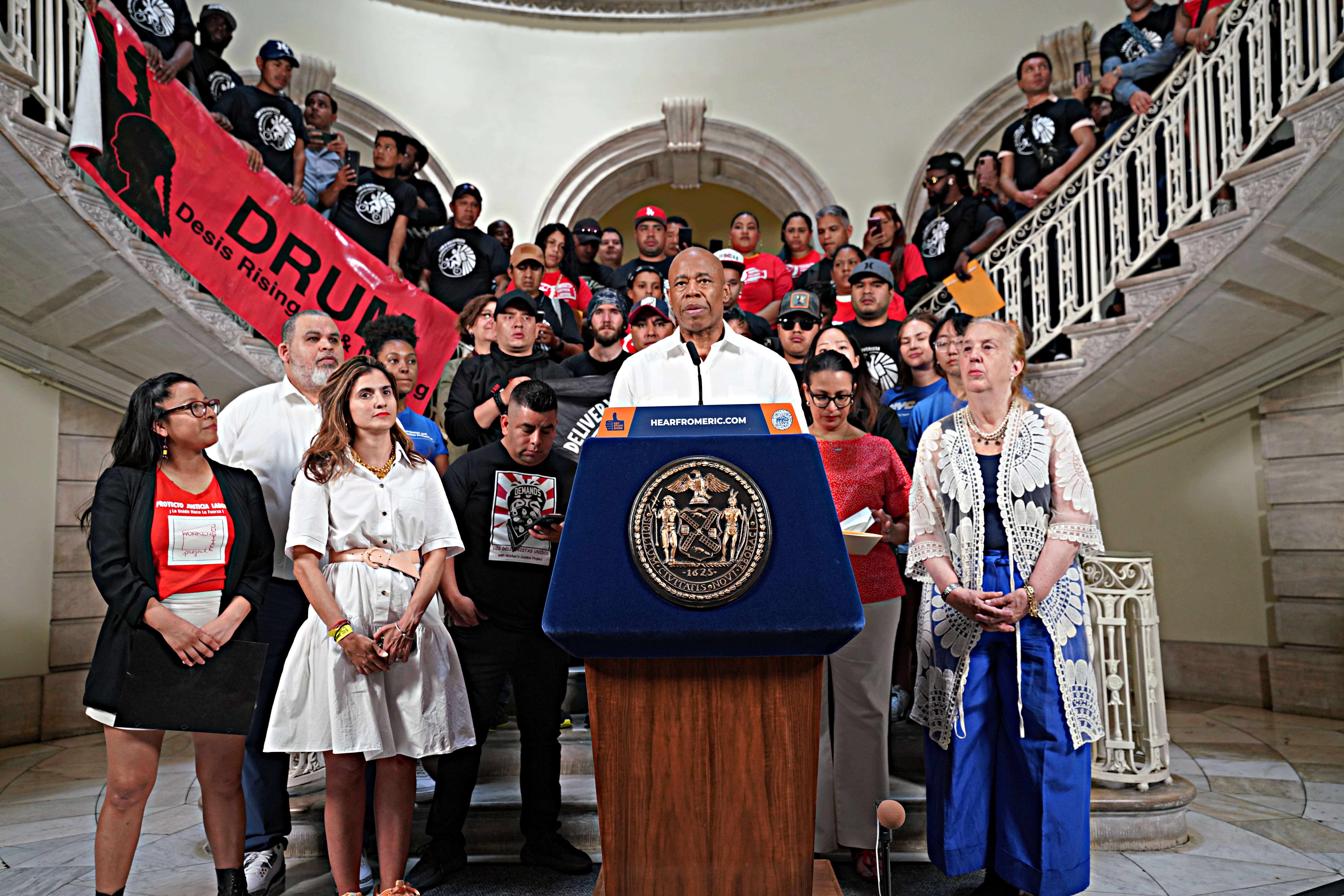 Delivering for delivery workers: Adams announces nation’s first minimum wage rate for app-based delivery workers 4 Mayor Adams