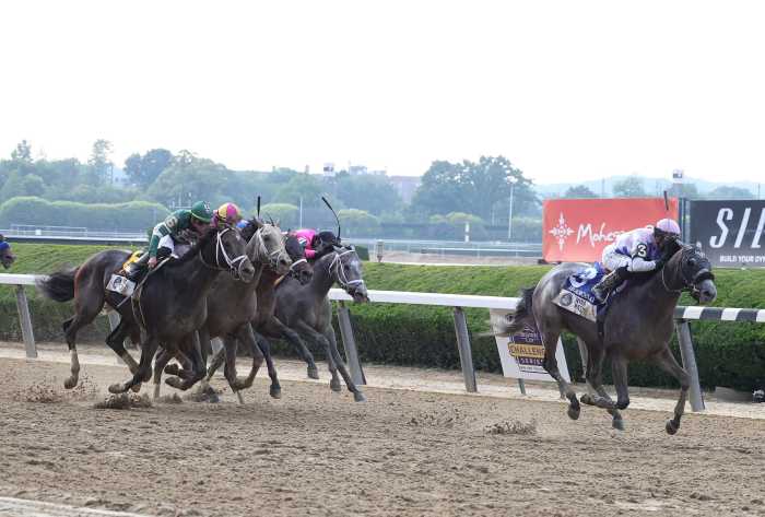 Belmont Stakes heads north to Saratoga in 2024, as Belmont Park reconstruction goes on 5 Arcangelo Belmont Stakes
