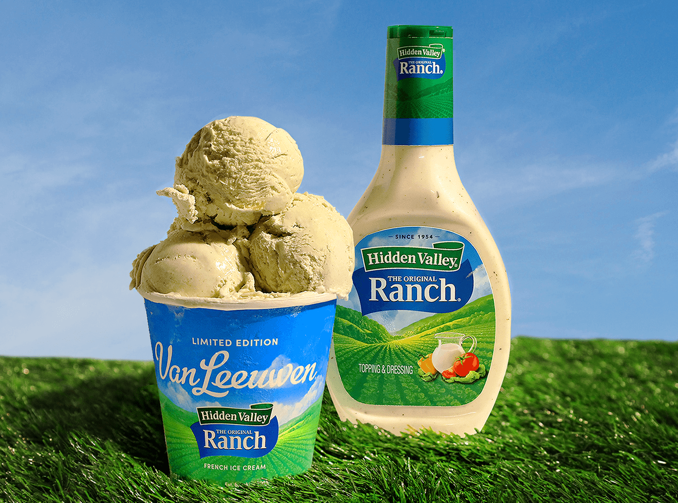 Ice scream, you scream: Van Leeuwen is screaming out for its first-ever ice cream taster in a nationwide search 3 Van Leeuwen's Hidden Valley Ranch flavor