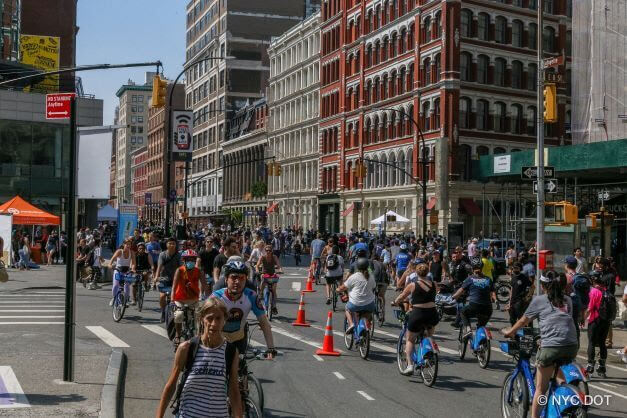 Summer Streets 2022 in Lower Manhattan