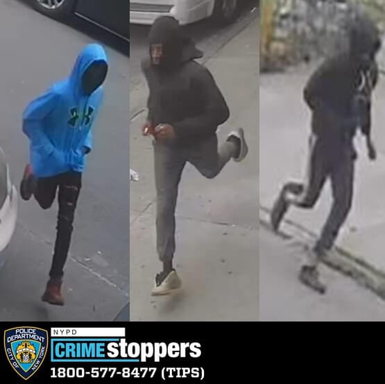 Three men wanted for armed robberies in Manhattan and the Bronx: NYPD 2