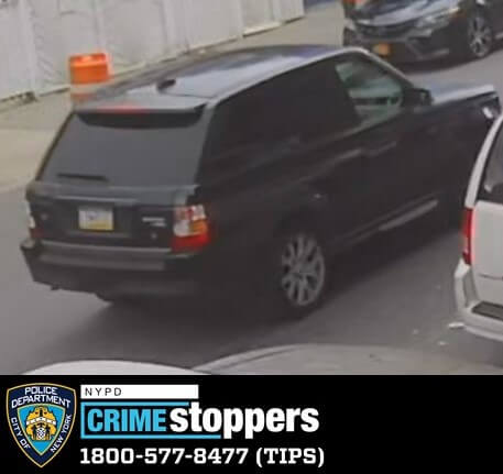 Vehicle used by suspects to get away