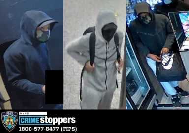 Cops are looking for three crooks