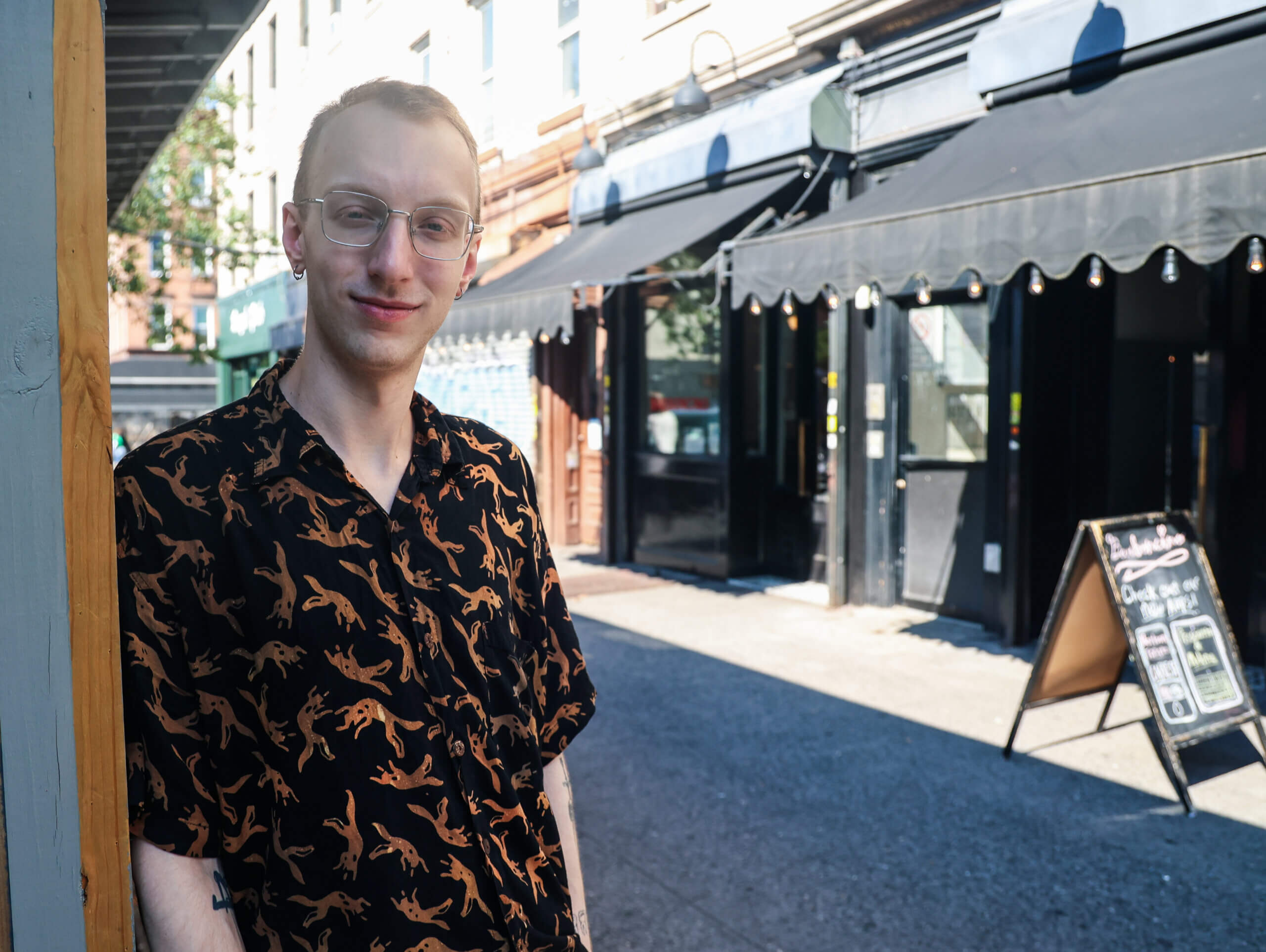 Slice of solidarity: Brooklyn restaurant workers move closer to becoming New York City's first unionized pizzeria 9 Aiden Hart, a busser and server at Barboncino, helped organize his workplace to become New York City's first unionized pizzeria