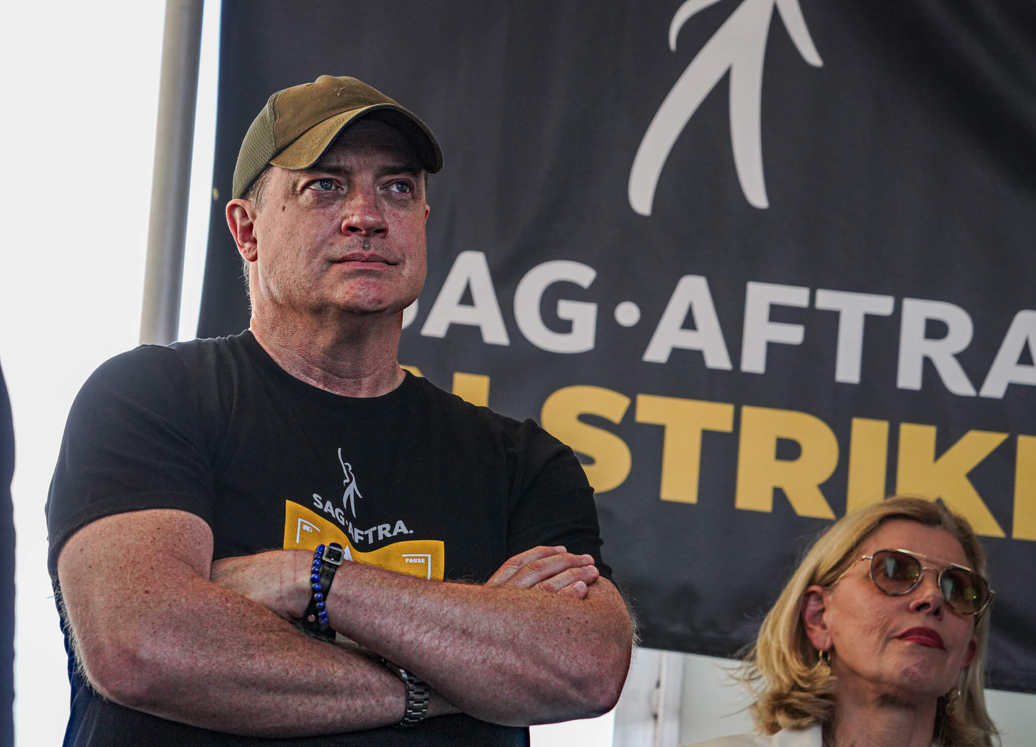 ‘The eyes of the world are upon us:’ Hollywood actors join massive Times Square picket amid SAG-AFTRA strike 17