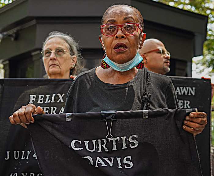 'Enough is enough:' City Hall rallygoers rail against rising death toll at Rikers Island 7