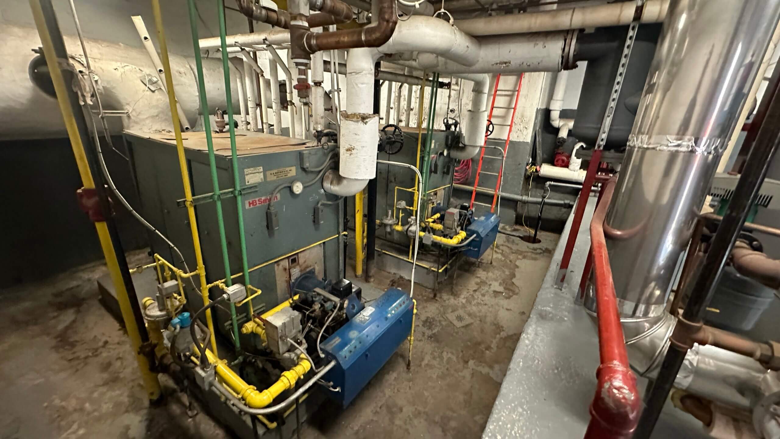 THE COSTS OF CHANGE, Part 2: Some relief available for NYC co-ops and condos as they approach year-end deadline for climate law upgrades 6 Glen Oaks boiler room