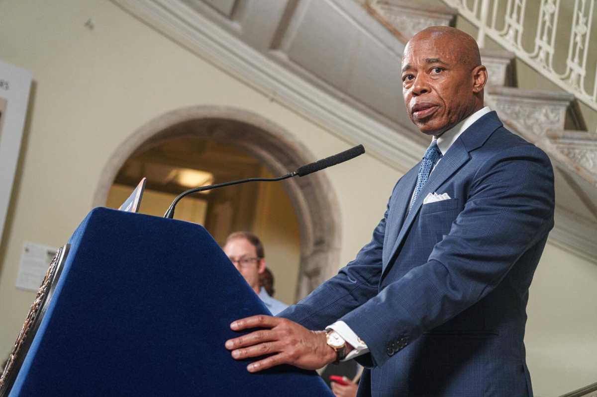 Mayor Eric Adams