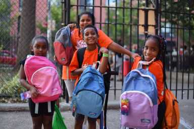 The Salvation Army and New York Cares are partnering for the fourth annual Stand with Students backpack drive to distribute 14,000 backpacks to New York City public school students.