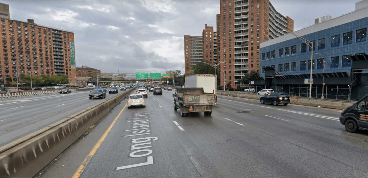 eastbound Long Island Expressway