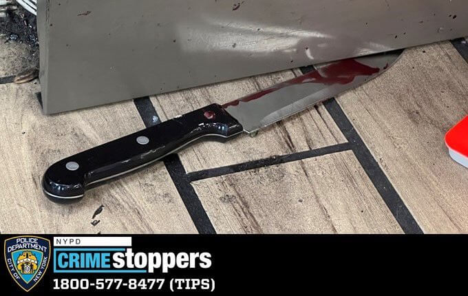 Bronx cop shoots knife-wielding man dead in confrontation at 7-Eleven store: NYPD 5 Kitchen knife recovered in Bronx police shooting