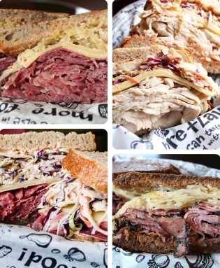 Zingerman's Deli Reubens.