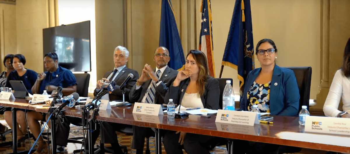 NYC school bus strike on hold for now, but may still cause delays and disruptions: Chancellor 1 NYC education officials discuss potential school