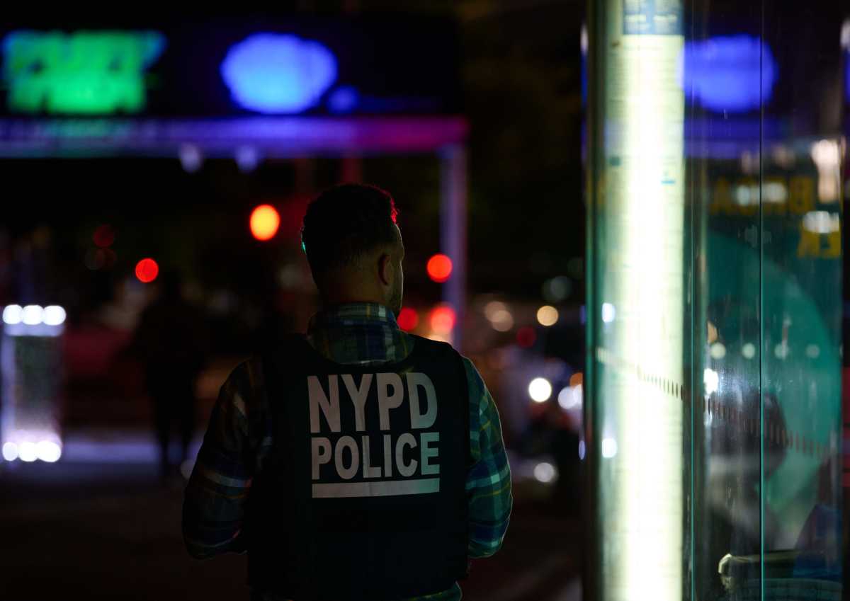 Crime scene in Bronx