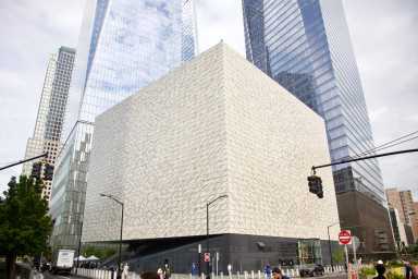 Cultural cornerstone: Perelman Performing Arts Center opens in Lower Manhattan near World Trade Center 7 The exterior of the Perelman Performing Arts Center