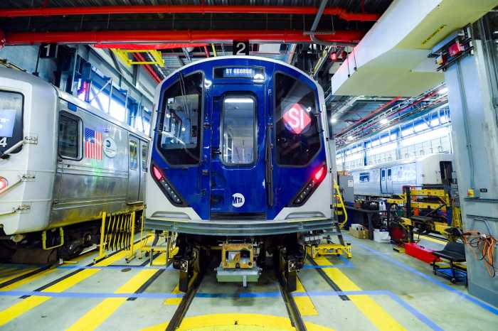 MTA unveils new R211 train cars for Staten Island Railway; first major fleet upgrade in five decades 4 Five new R211S