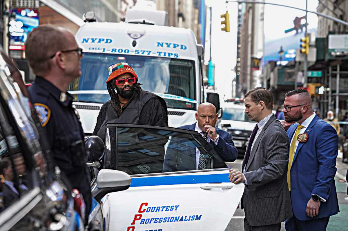 An array of individuals were taken into police custody after a man was murdered on Sunday.