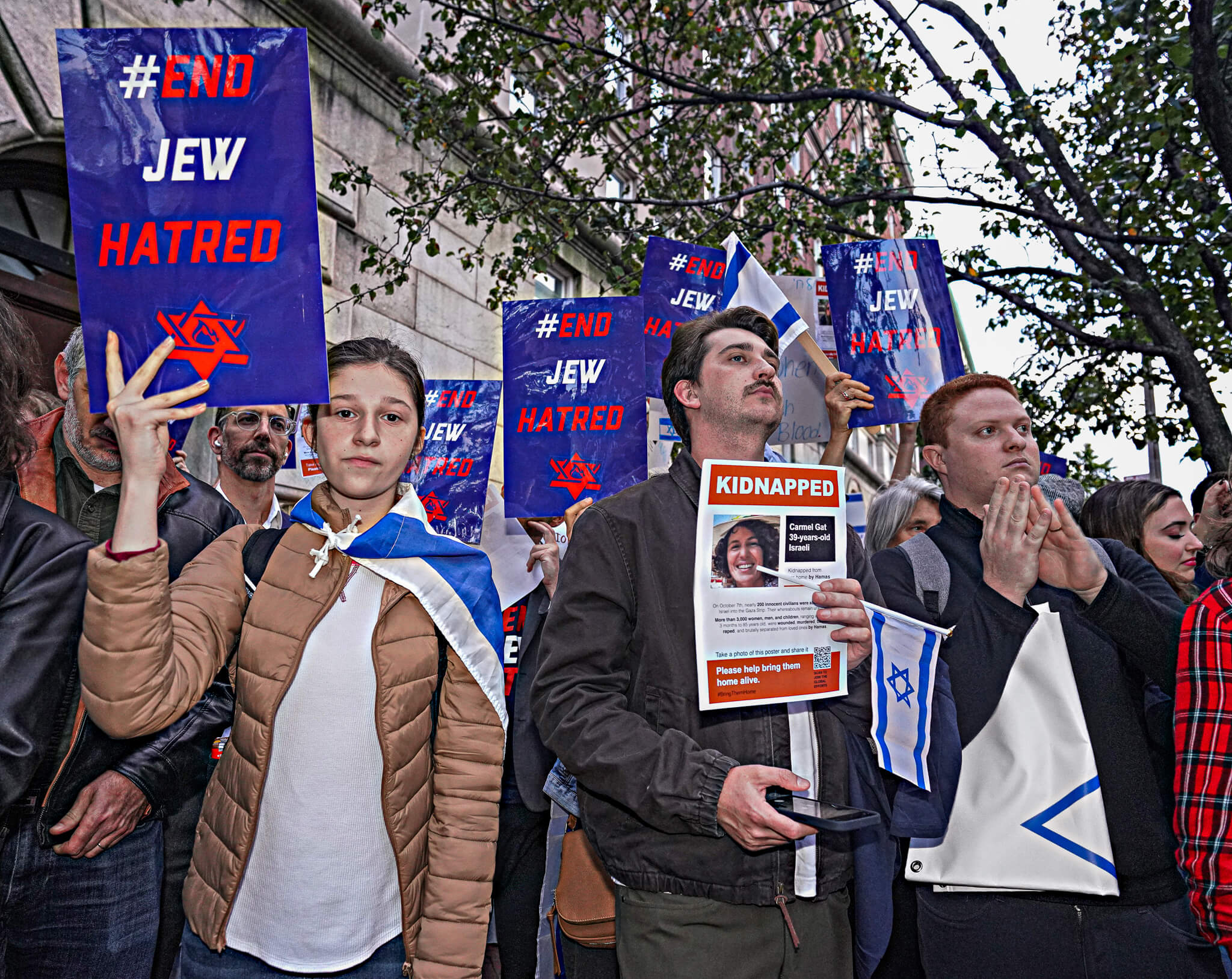 War in Israel | Students protest alleged antisemitism at Columbia University 9 Protest