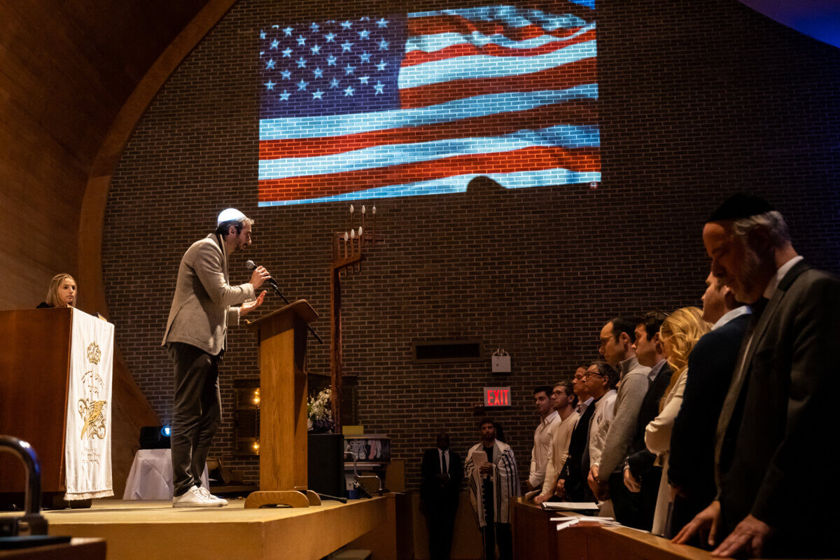 War in Israel: Tribeca Synagogue service brings Jewish New Yorkers together for an evening of solidarity 9