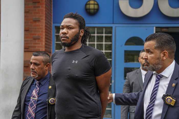 Lenue Moore, 31, allegedly planned the bloody executions of his neighbor, her friend and dog that apparently sparked a long-standing dispute. 