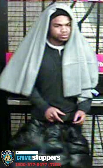 Police are looking for this man who allegedly pushed an 85-year-old straphanger onto the subway tracks Wednesday morning