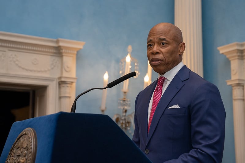 Mayor Eric Adams.
