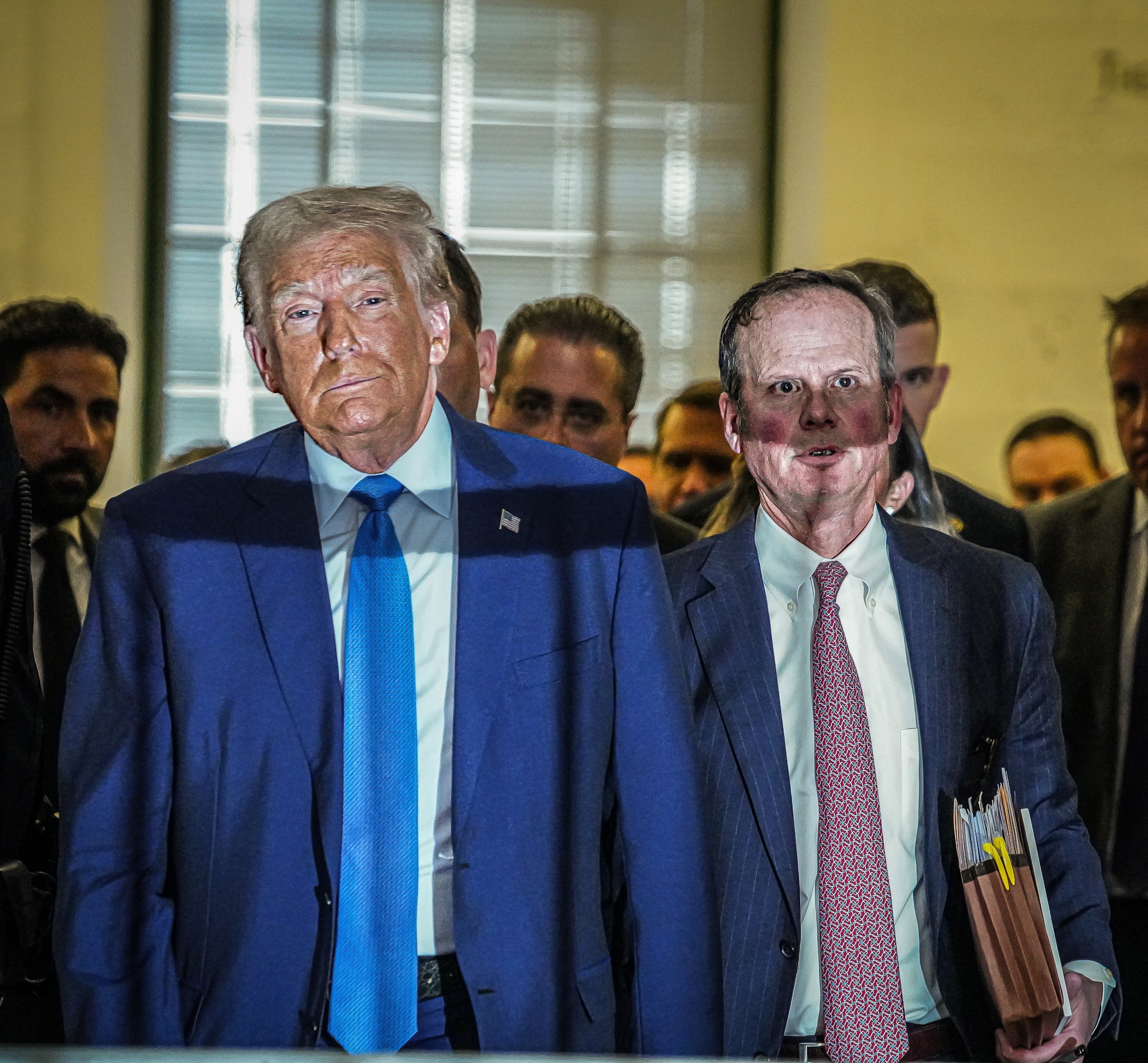 His lips are sealed: Trump uncharacteristically quiet after judge scolds him on the witness stand 10