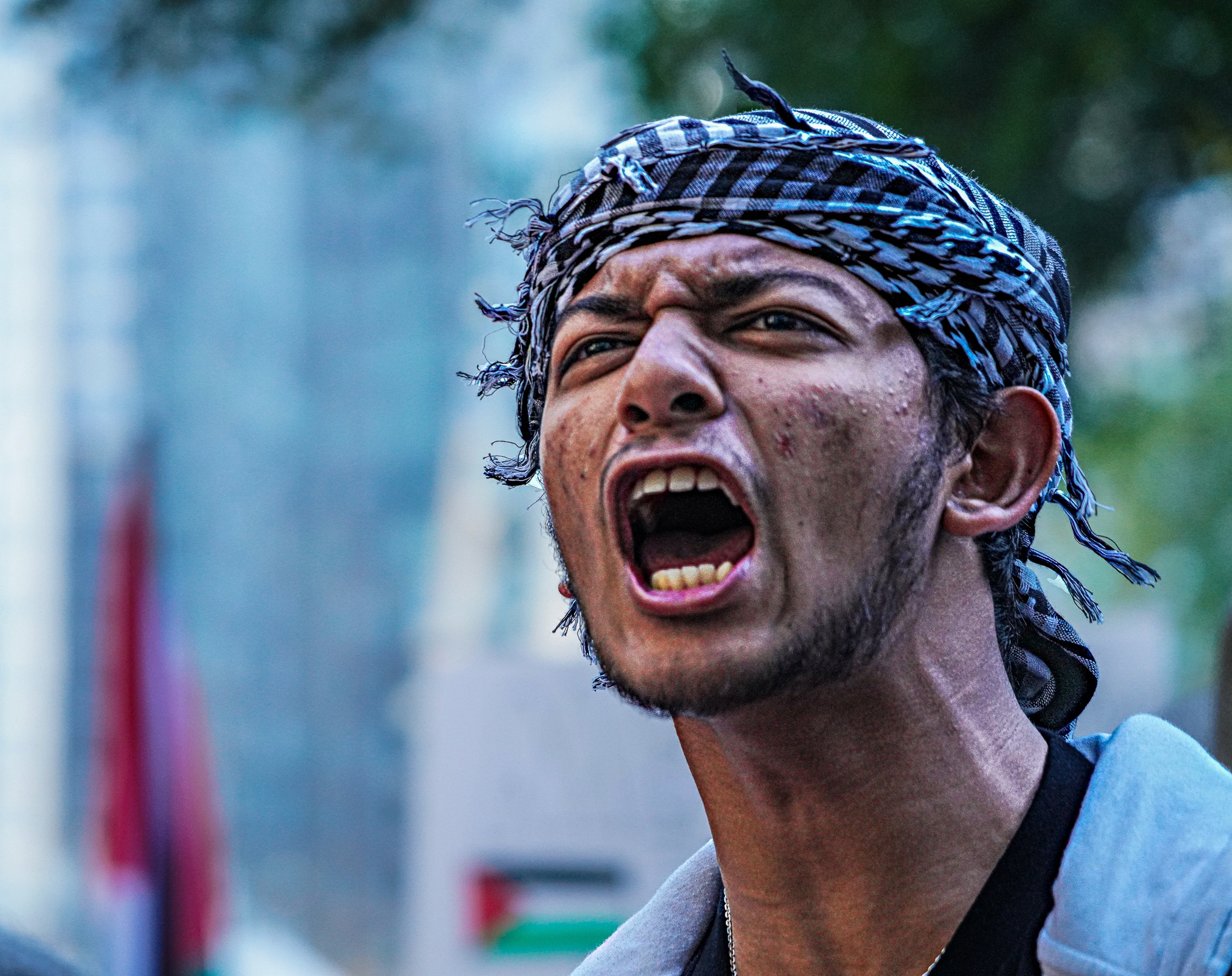 War in Israel | Election Day pro-Palestine protest sees thousands march between City Hall and Brooklyn 8 Protesters chant