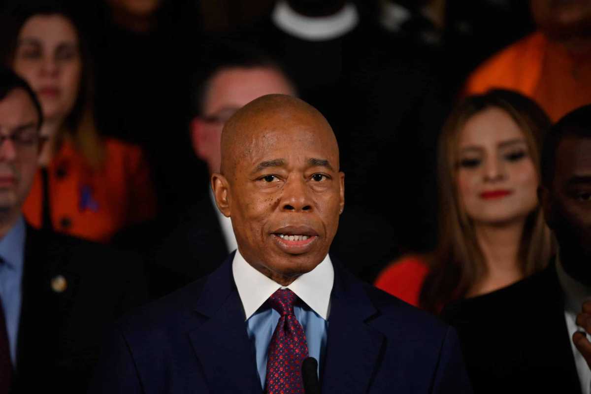 Mayor Eric Adams. Dec. 7, 2023.