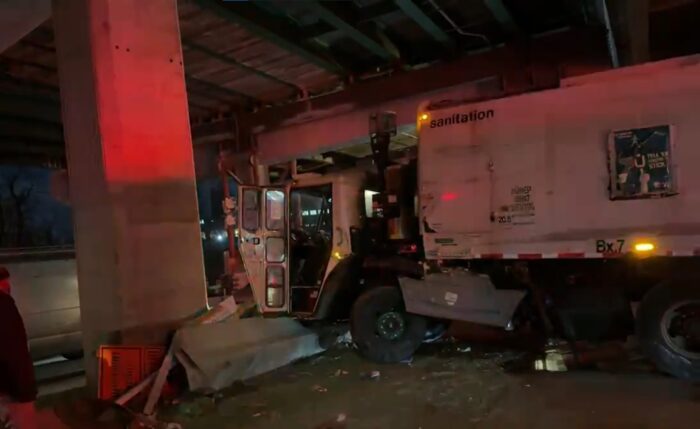 Bronx crash involving MTA bus, garbage truck that left 12 people injured still under investigation 3