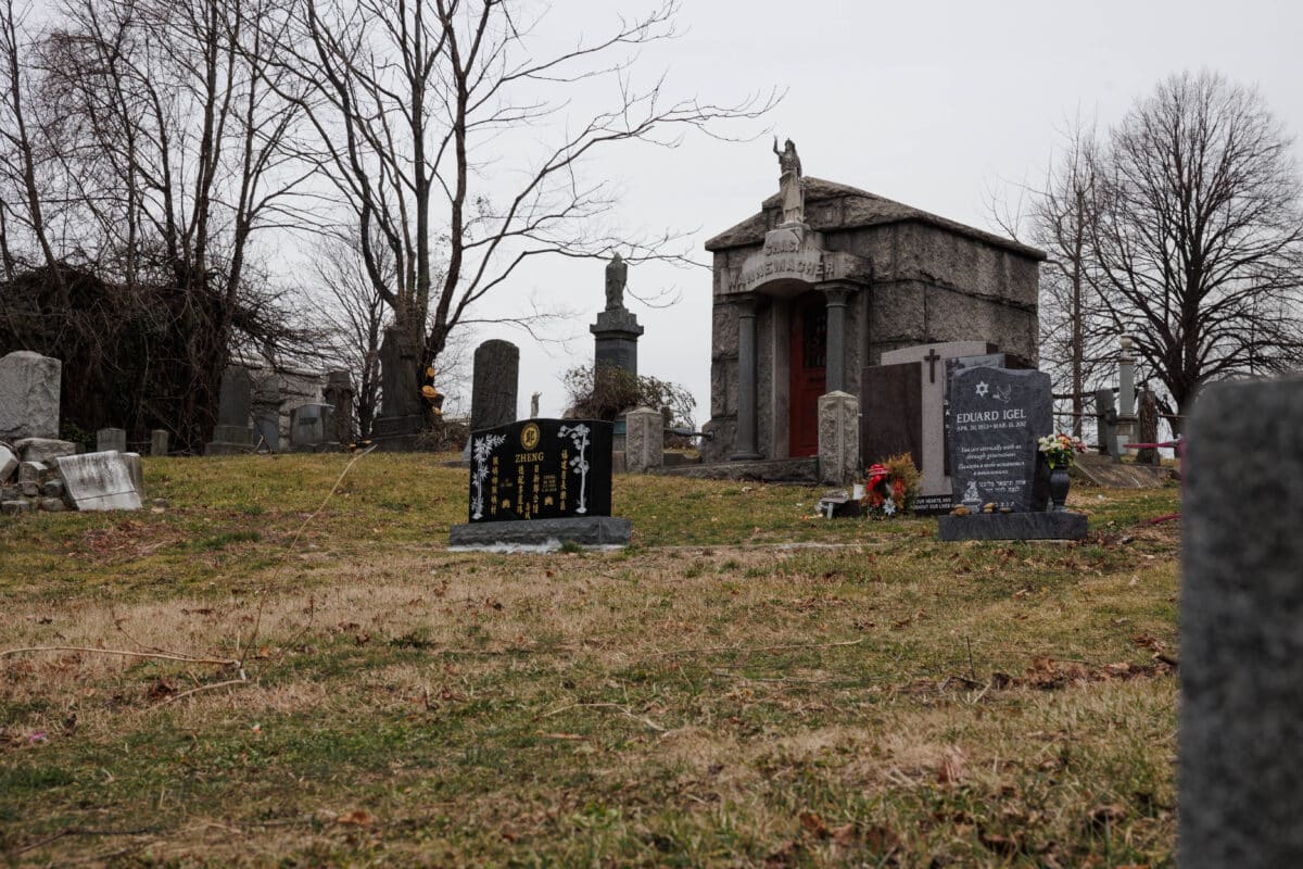 The Queens graveyard that could put Hochul's Interborough Express six feet under 19 The grounds at All Faiths Cemetery