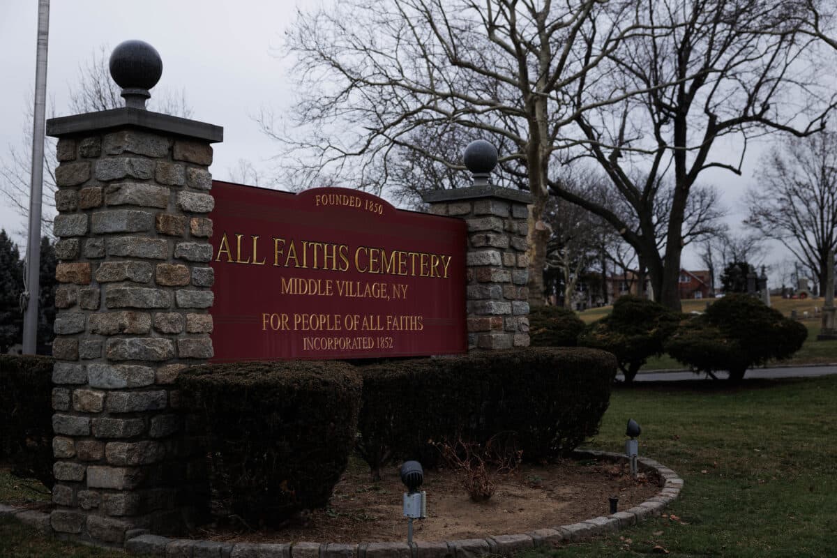 The Queens graveyard that could put Hochul's Interborough Express six feet under 14 All Faiths Cemetery is the final resting place of 540,000 people