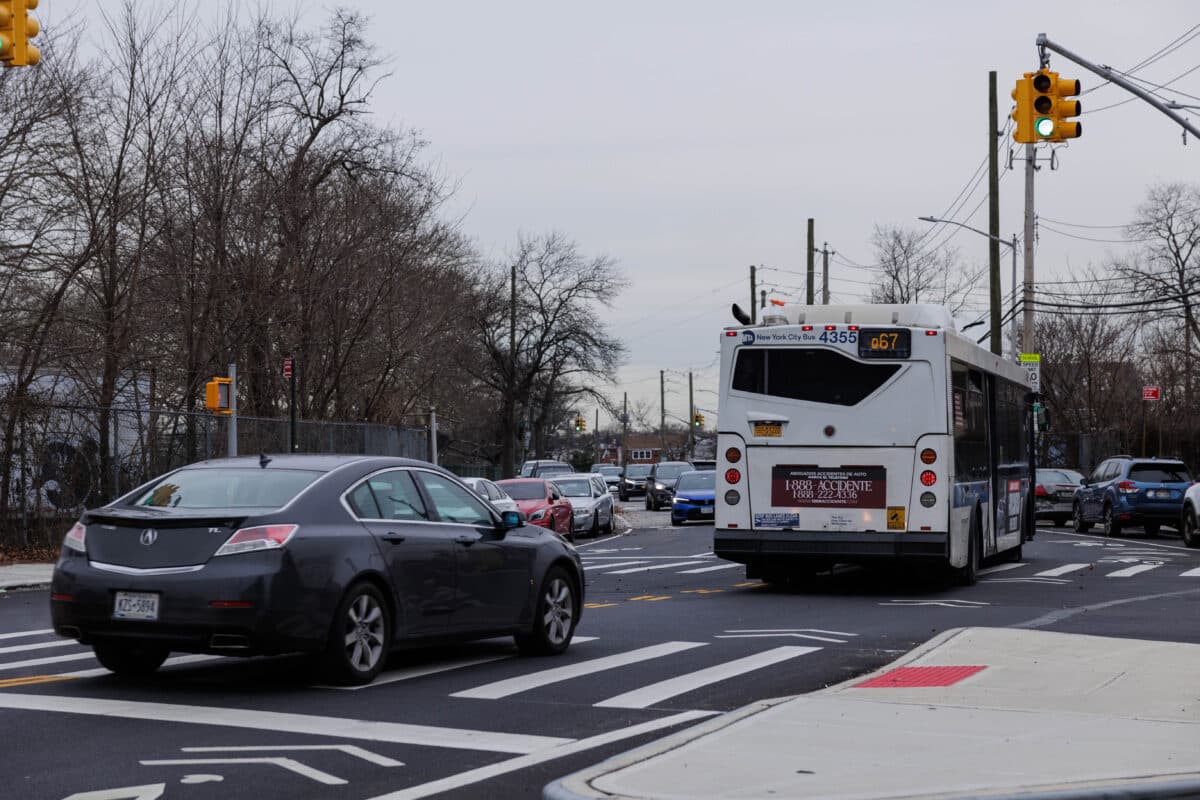 The Queens graveyard that could put Hochul's Interborough Express six feet under 16 The proposed street-running portion would go along 69th Street adjacent to the cemetery.